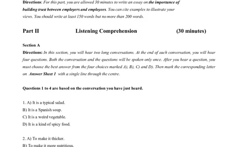 2018年06月六级真题全3套_02.四六级真题+模拟题（0128）_六级真题+音频+解析(0128)_03.2016&mdash;2025六级新题型_2018年06月六级_2018.06六级真题word