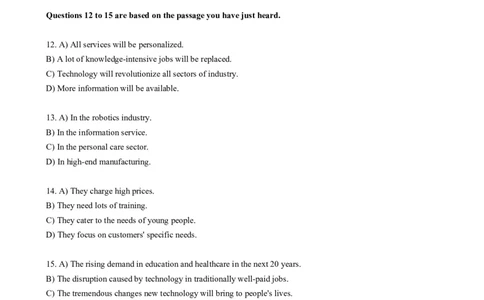 2018年06月六级真题全3套_02.四六级真题+模拟题（0128）_六级真题+音频+解析(0128)_03.2016&mdash;2025六级新题型_2018年06月六级_2018.06六级真题word