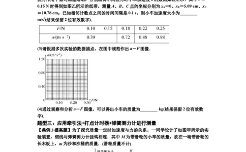 知识点23：应用动力学方法测量物体的质量（提高原卷版）_04高考物理_新高考复习资料_2024新高考复习资料_一轮复习资料_提高版2024届高考物理一轮复习讲义及对应练习