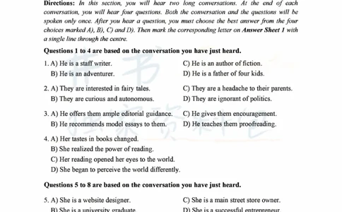 2022年06月大学英语6级真题（卷一）_最新更新，视频都在这_2026、6月四级速转存易和谐_四六级真题+资料包_六级真题_2022年06月六级真题及答案解析（全三套）