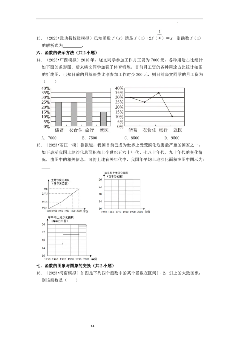 考点04函数及其性质（20种题型10个易错考点）（原卷版）_02高考数学_新高考复习资料_2024年新高考资料_一轮复习资料_一轮复习讲义2024年高考数学复习全程规划（新高考）