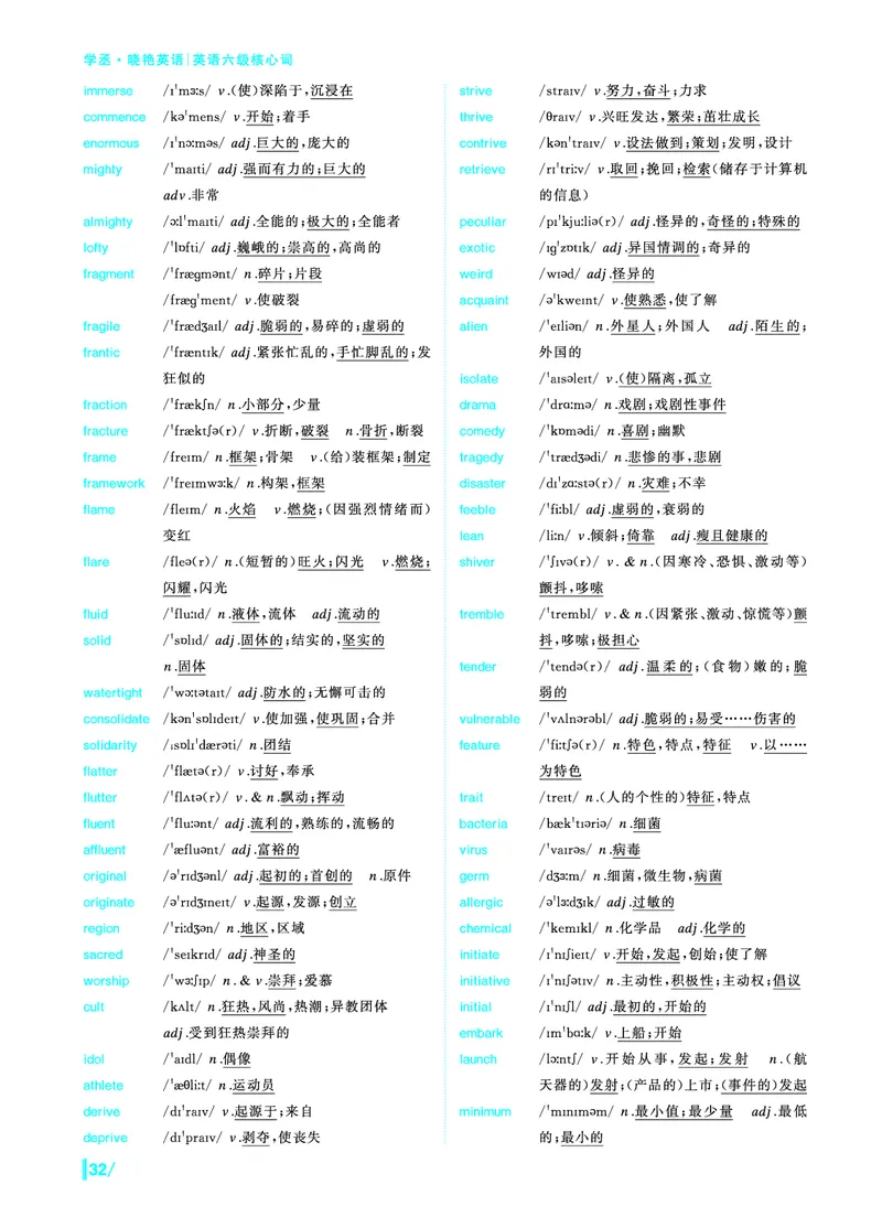 《英语六级核心词》内文全－20250901_最新更新，视频都在这_2026、6月四级速转存易和谐_讲义_四六级福利资料_26年6月四六级赠品_四六级高频核心词