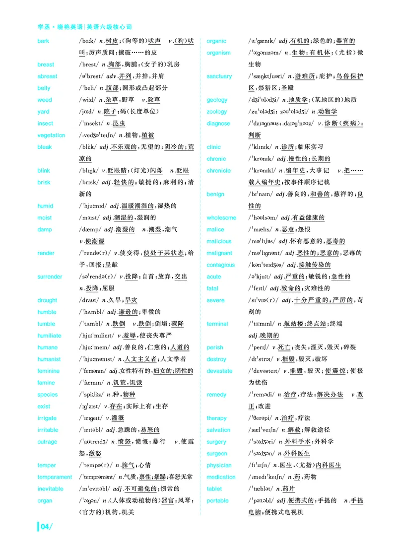 《英语六级核心词》内文全－20250901_最新更新，视频都在这_2026、6月四级速转存易和谐_讲义_四六级福利资料_26年6月四六级赠品_四六级高频核心词