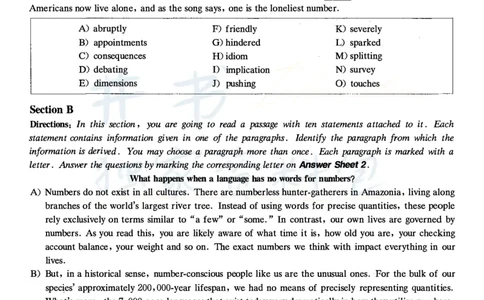 2021年6月大学英语四级考试真题卷2_最新更新，视频都在这_2026、6月四级速转存易和谐_四六级真题+资料包_四级真题_2021年6月CET4