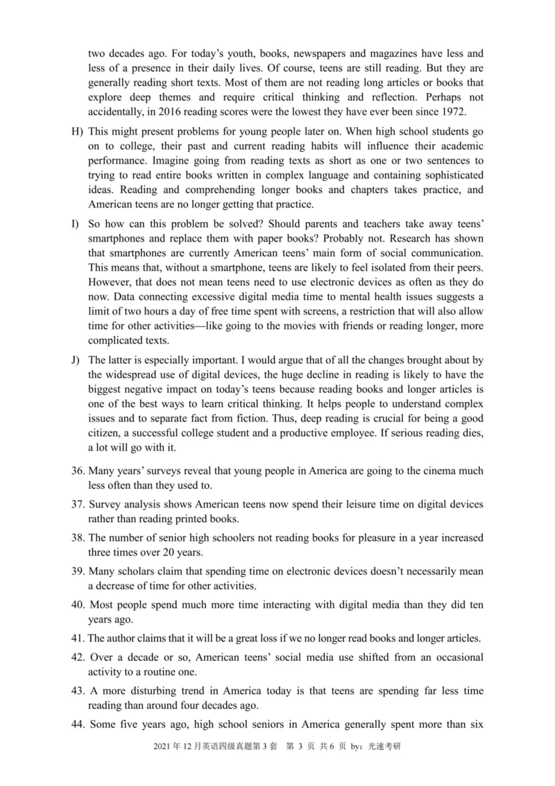 2021.12四级真题全3套(带书签)_02.四六级真题+模拟题（0128）_四级真题+音频+解析(0128)_03.2016&mdash;2025年新题型_2021年12月四级