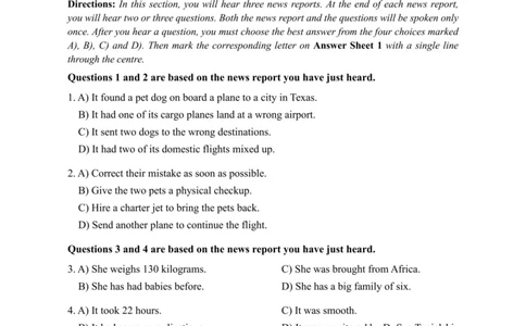 2021.12四级真题全3套(带书签)_02.四六级真题+模拟题（0128）_四级真题+音频+解析(0128)_03.2016&mdash;2025年新题型_2021年12月四级