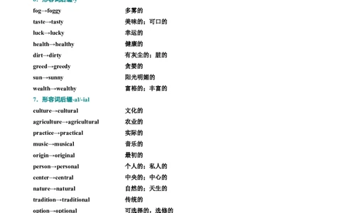 考点04形容词（核心考点精讲精练）-备战2024年高考英语一轮复习考点帮（新高考专用）（学生版）_03高考英语_新高考复习资料_2024年新高考资料_一轮复习资料_语法核心考点