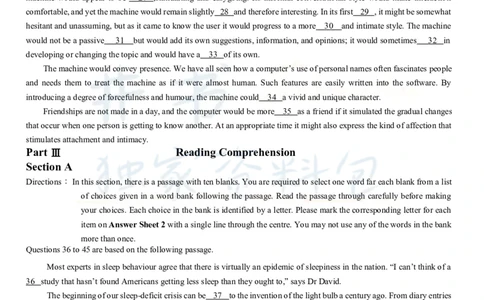 2013年06月大学英语6级（卷一）_最新更新，视频都在这_2026、6月四级速转存易和谐_四六级真题+资料包_六级真题_2007-2015年六级真题及答案解析_2013年06月英语六级真题