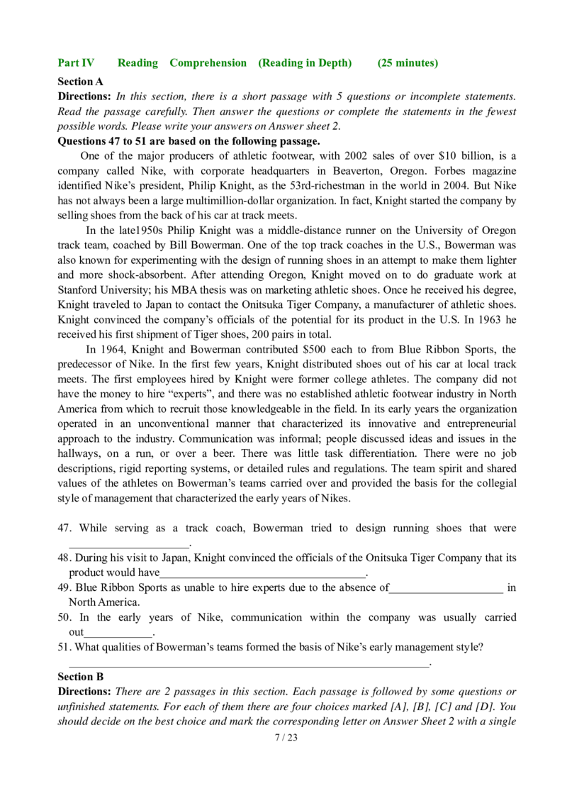 2008年12月英语六级真题_02.四六级真题+模拟题（0128）_六级真题+音频+解析(0128)_01.1990&mdash;2012六级旧题型_2008年12月六级