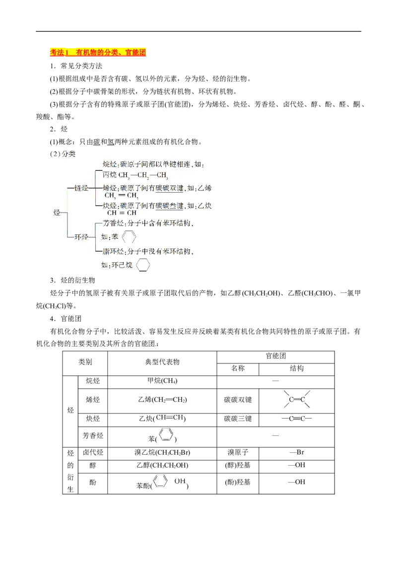 考点30认识有机化合物(核心考点精讲精练)_05高考化学_通用版（老高考）复习资料_2024年复习资料_完备战2024年高考化学一轮复习考点帮（全国通用）