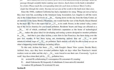 2018年6月大学英语四级考试真题卷2_最新更新，视频都在这_2026、6月四级速转存易和谐_四六级真题+资料包_四级真题_2018年6月CET4