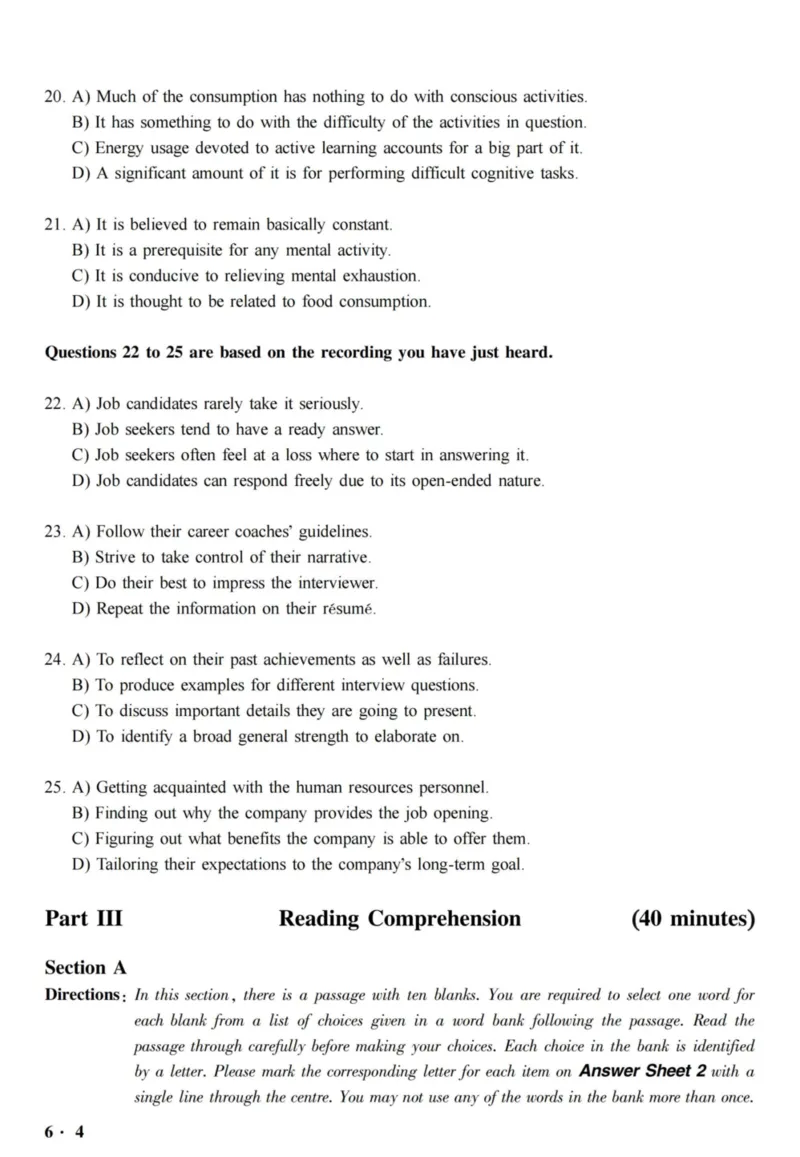 2020.12六级真题全3套(带书签)_02.四六级真题+模拟题（0128）_六级真题+音频+解析(0128)_03.2016&mdash;2025六级新题型_2020年12月六级