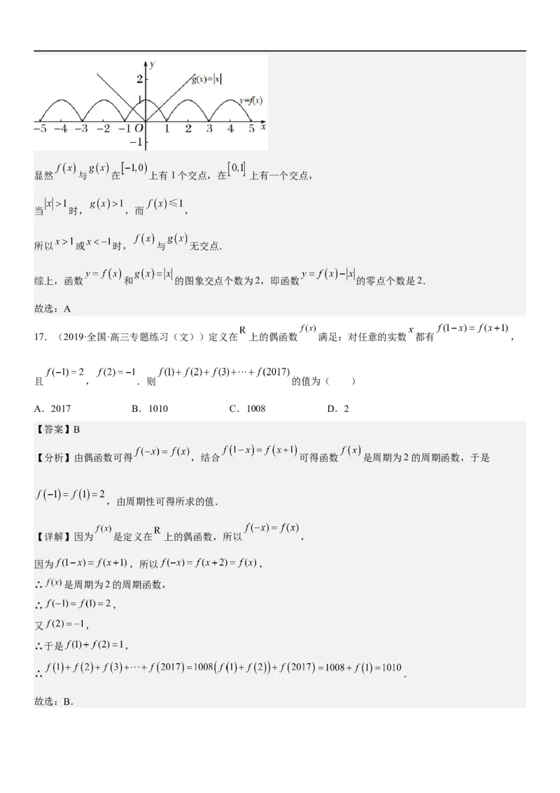 解密04函数及其性质（解析版）_02高考数学_新高考复习资料_2023年新高考资料_二轮复习_高频考点解密2023年高考数学二轮复习讲义+分层训练（新高考专用）