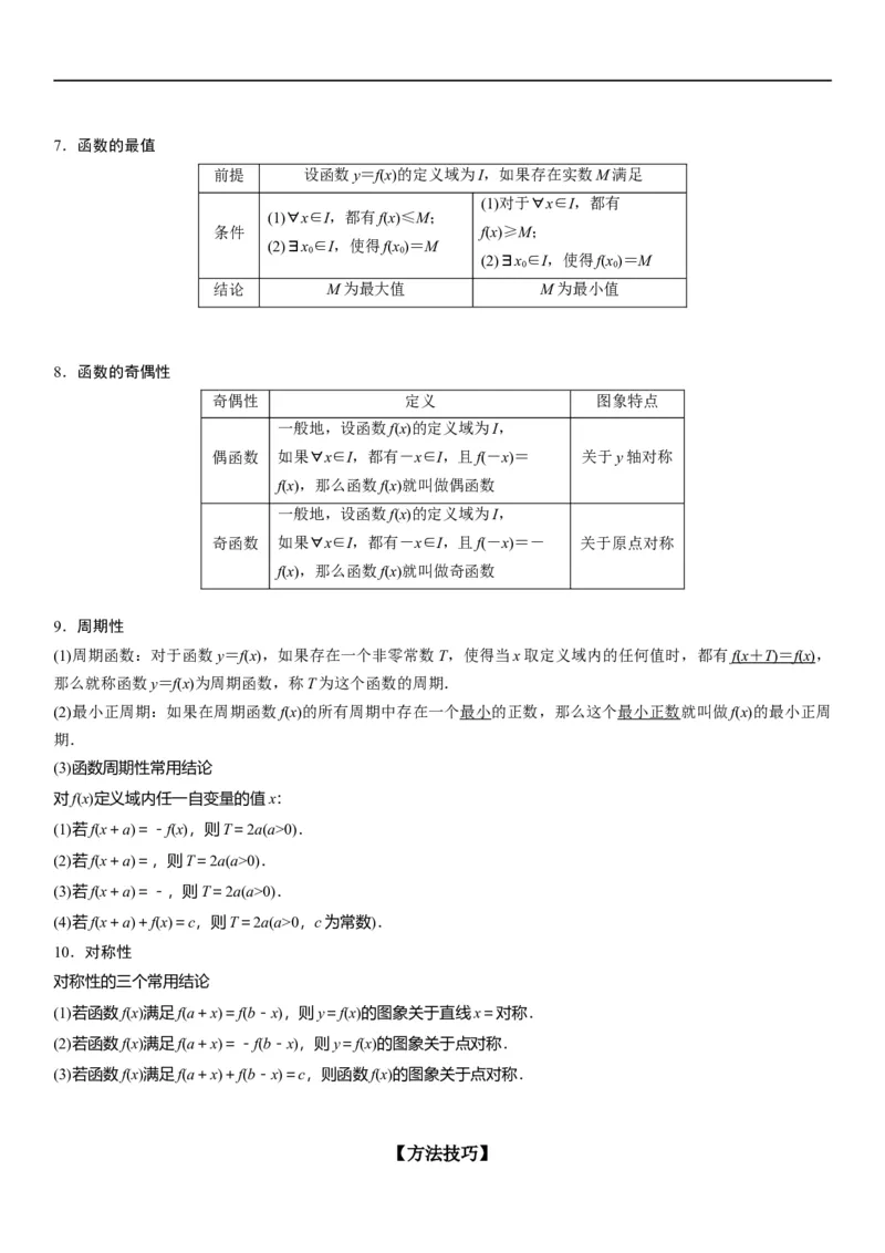 解密04函数及其性质（解析版）_02高考数学_新高考复习资料_2023年新高考资料_二轮复习_高频考点解密2023年高考数学二轮复习讲义+分层训练（新高考专用）