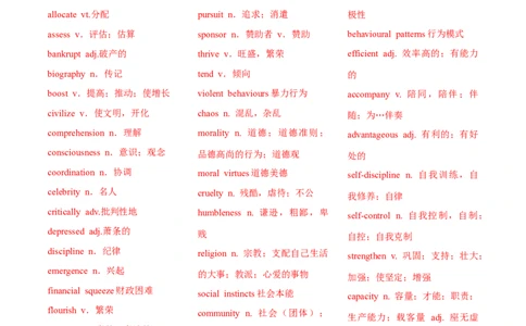 词汇知识专题03阅读理解高频词汇（练习）（解析版）_02高考数学_2025年新高考资料_二轮复习_01高考语文等多个文件_上好课2025年高考英语二轮复习讲练测（新高考通用）