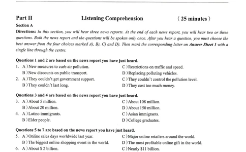 版本二四级模拟卷全5套（带书签）_02.四六级真题+模拟题（0128）_四级模拟卷全10套(0128)_版本二四级模拟卷