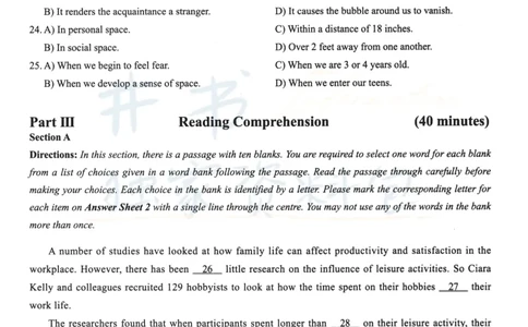 2023年12月大学英语四级考试真题卷2_最新更新，视频都在这_2026、6月四级速转存易和谐_四六级真题+资料包_四级真题_2023年12月CET4