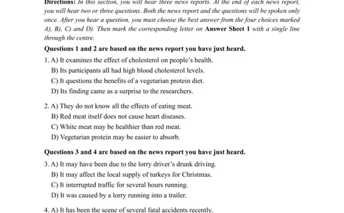 2022.09四级真题全3套(带书签)_02.四六级真题+模拟题（0128）_四级真题+音频+解析(0128)_03.2016&mdash;2025年新题型_2022年09月四级