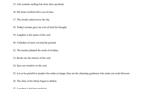 考点56-书面表达读后续写5种常用修辞手法（二）（重难题型）（解析版）-备战2023年高考英语一轮复习考点帮（全国通用）_03高考英语_通用版（老高考）复习资料_2023年复习资料_一轮复习