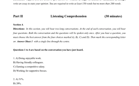 2017年06月六级真题全3套_02.四六级真题+模拟题（0128）_六级真题+音频+解析(0128)_03.2016&mdash;2025六级新题型_2017年06月六级_2017.06六级真题word