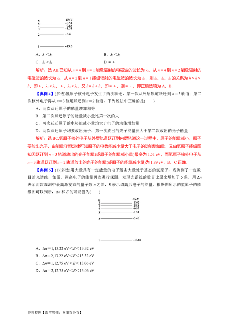 第56讲原子和原子核（解析版）_04高考物理_新高考复习资料_2024新高考复习资料_一轮复习资料_完划重点2024年高考一轮复习精细讲义
