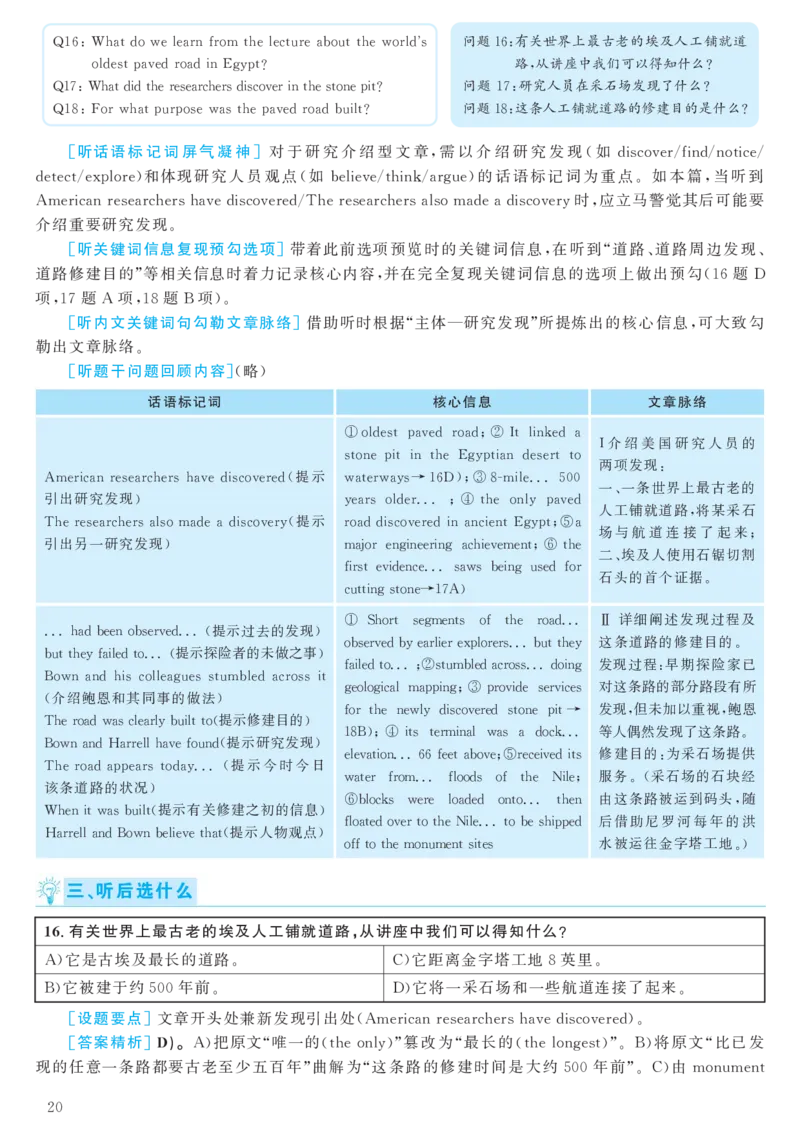 2018.06六级解析全3套(带书签)_02.四六级真题+模拟题（0128）_六级真题+音频+解析(0128)_03.2016&mdash;2025六级新题型_2018年06月六级