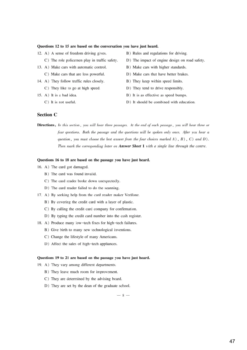 [9.3]--听力精讲3_最新更新，视频都在这_2026、6月四级速转存易和谐_1、2025年6月四级_10.2026四级英语橙啦_{1}--课程_{9}--听力精讲