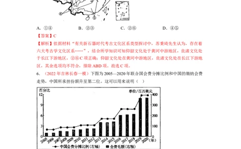 解密17核心素养&mdash;&mdash;时空观念（分层训练）（解析版）_07高考历史_新高考复习资料_2023年新高考复习资料_高频考点解密2023年高考历史二轮复习讲义+分层训练