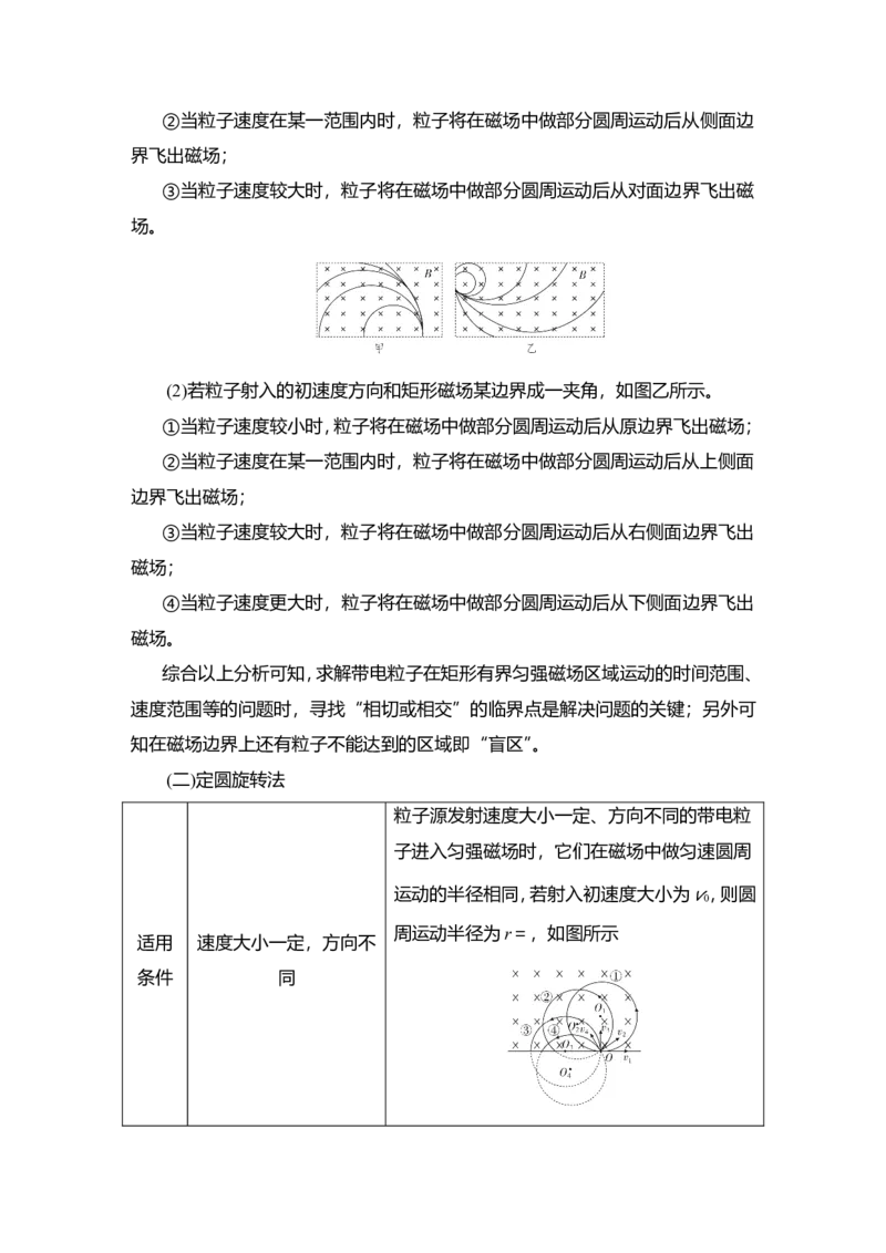 第2讲　磁场对运动电荷的作用教案_04高考物理_新高考复习资料_2022年新高考复习资料_2022届一轮复习讲练结合_第9章磁场_第2讲　磁场对运动电荷的作用