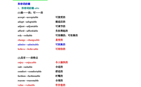 考点05形容词和副词（核心考点精讲精练）-备战2025年高考英语一轮复习考点帮（新高考通用）（解析版）_03高考英语_新高考复习资料_2025年新高考复习