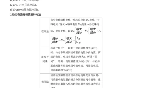 第一篇　专题四　第10讲　直流电路与交变电流_04高考物理_2025年新高考资料_二轮复习_2025年高考物理大二轮_2025物理二轮专题复习教师用书Word版文档_第一篇　专题复习