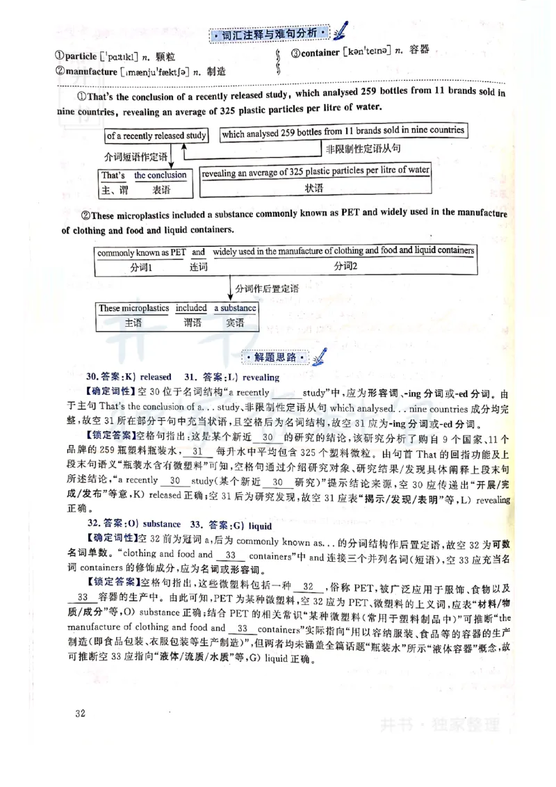 2019年12月大学英语四级考试答案及解析卷1_最新更新，视频都在这_2026、6月四级速转存易和谐_四六级真题+资料包_四级真题_2019年12月CET4