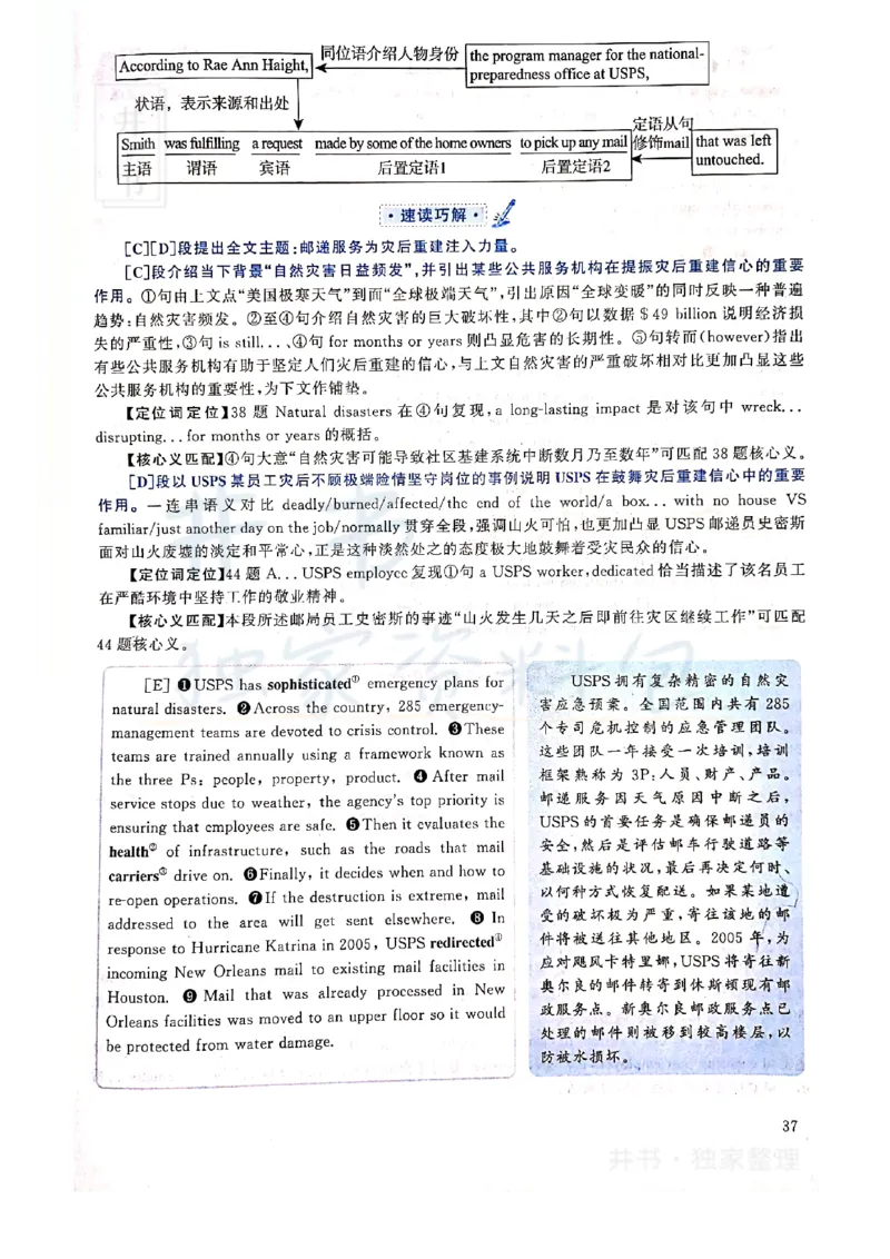 2019年12月大学英语四级考试答案及解析卷1_最新更新，视频都在这_2026、6月四级速转存易和谐_四六级真题+资料包_四级真题_2019年12月CET4