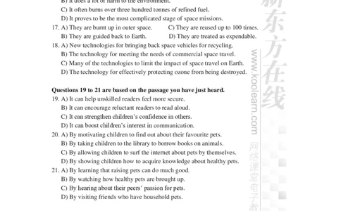 2024年12月大学英语四级考试真题（第2套）_最新更新，视频都在这_2026、6月四级速转存易和谐_1、2025年6月四级_04.2026四级英语新东方_电子资料_2024年12月真题电子版