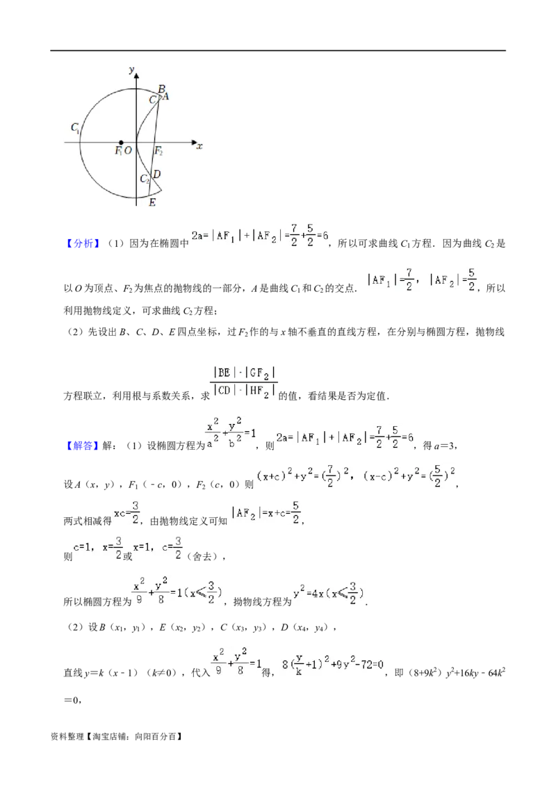考点15圆锥曲线（15种题型9个易错考点）(解析版）_02高考数学_新高考复习资料_2024年新高考资料_一轮复习资料_一轮复习讲义2024年高考数学复习全程规划（新高考）_核心考点讲义