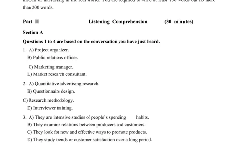 2016.06六级真题全3套_02.四六级真题+模拟题（0128）_六级真题+音频+解析(0128)_03.2016&mdash;2025六级新题型_2016年06月六级_2016.06六级真题word