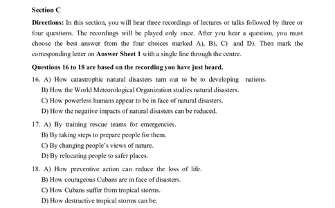 2016.06六级真题全3套_02.四六级真题+模拟题（0128）_六级真题+音频+解析(0128)_03.2016&mdash;2025六级新题型_2016年06月六级_2016.06六级真题word