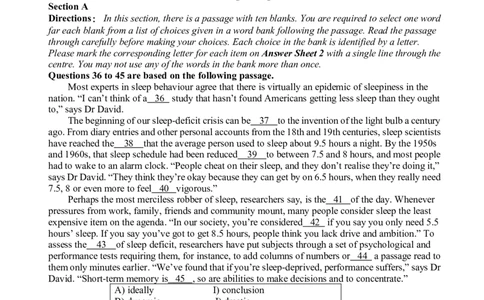 2013年6月六级考试真题（一）_02.四六级真题+模拟题（0128）_六级真题+音频+解析(0128)_02.2013&mdash;2015六级旧题型_2013年06月六级