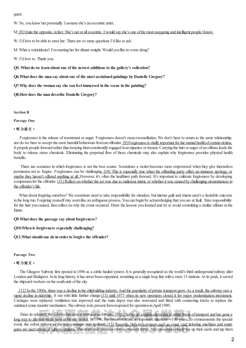 [1.1.9.8]--2022年12月六级听力音频（第一套）_文本_最新更新，视频都在这_2026，6月六级速转存易和谐_1、2025年6月六级_04.2026六级英语新东方_{9}--近五年听力音频+原文