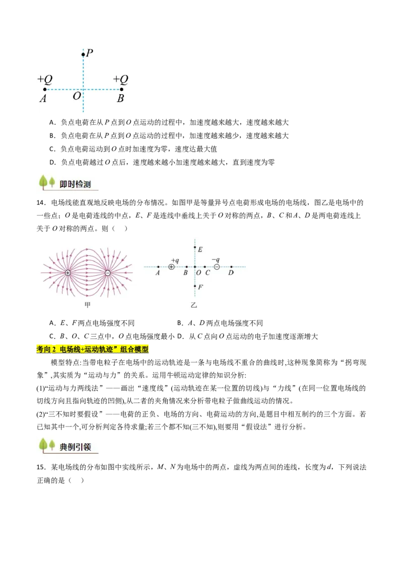 考点32静电力的性质（核心考点精讲精练）（原卷版）_04高考物理_2025年新高考资料_一轮复习_备战2025年高考物理一轮复习考点帮（新高考通用）（完结）