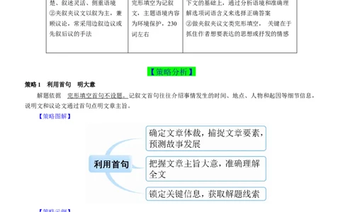 考向56优化记叙文(夹叙夹议)完形填空解答5策略(解析版)-备战2022年高考英语一轮复习考点微专题_03高考英语_新高考复习资料_2022年新高考资料_2022年新高考英语一轮复习