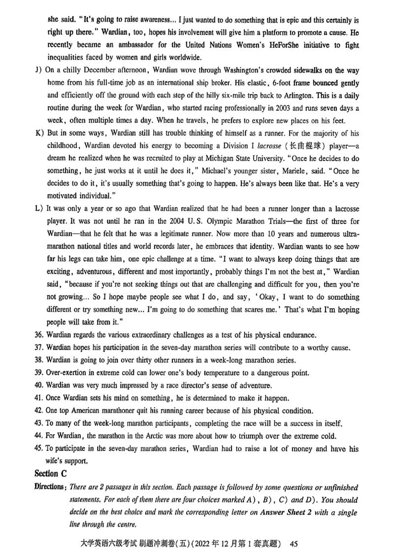 就这样过英语六级刷题冲刺卷_最新更新，视频都在这_2026，6月六级速转存易和谐_讲义_就这样过英语六级真题+模拟