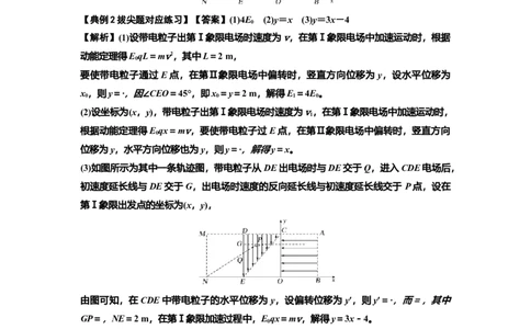 知识点69：带电粒子在电场的偏转运动（拔尖解析版）_04高考物理_新高考复习资料_2024新高考复习资料_一轮复习资料_拔尖版2024届高考物理一轮复习讲义及对应练习