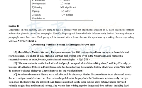 2018年12月大学英语6级（卷二）_最新更新，视频都在这_2026、6月四级速转存易和谐_四六级真题+资料包_六级真题_2018年12月六级真题及答案解析（全三套）