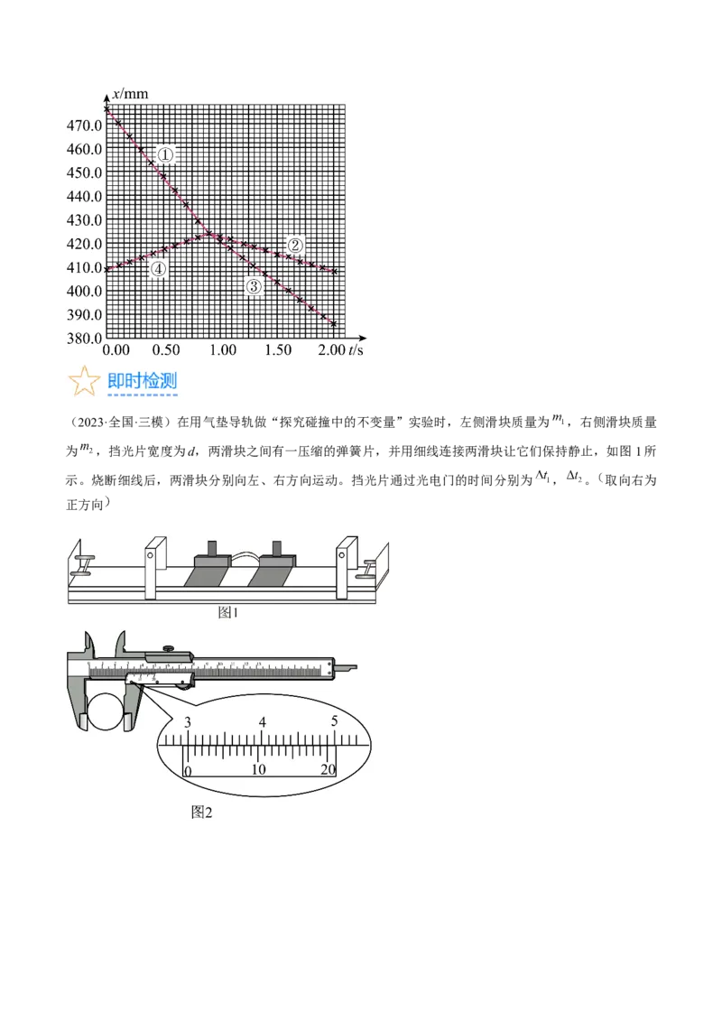 考点33实验：验证动量守恒定律（原卷版）_04高考物理_通用版（老高考）复习资料_2024年复习资料_完备战2024年高考物理一轮复习考点帮（全国通用）