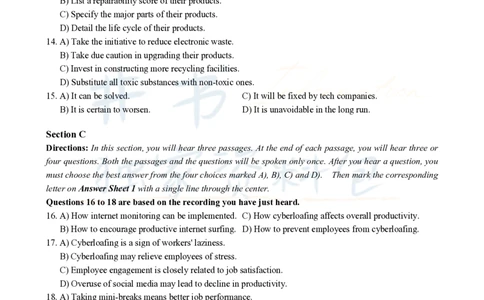 2023.06英语六级真题第2套_最新更新，视频都在这_2026、6月四级速转存易和谐_四六级真题+资料包_六级真题_2023年06月六级真题及答案解析（全三套）
