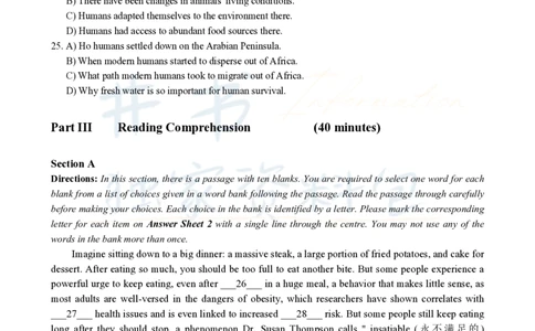 2023.06英语六级真题第2套_最新更新，视频都在这_2026、6月四级速转存易和谐_四六级真题+资料包_六级真题_2023年06月六级真题及答案解析（全三套）