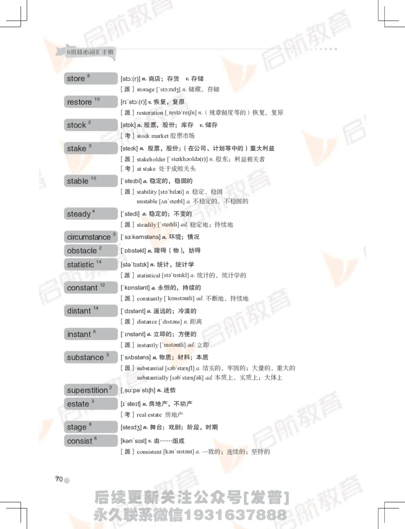 大学英语：6级核心词汇手册_最新更新，视频都在这_2026，6月六级速转存易和谐_1、2025年6月六级_01.2026六级英语田静_01.电子讲义