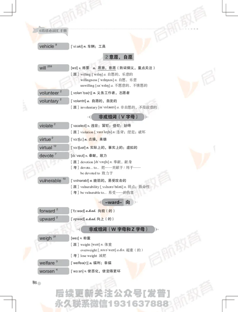 大学英语：6级核心词汇手册_最新更新，视频都在这_2026，6月六级速转存易和谐_1、2025年6月六级_01.2026六级英语田静_01.电子讲义