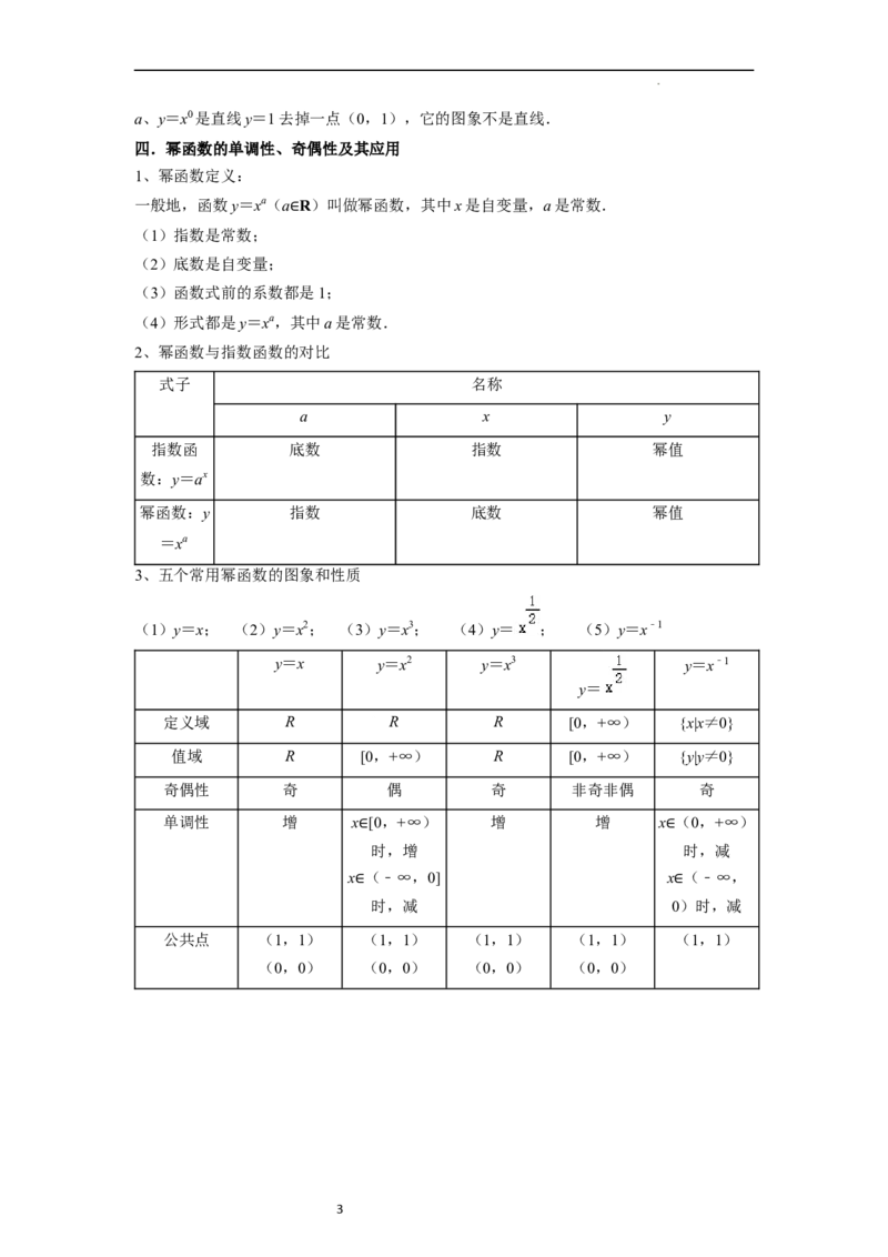 考点05幂函数（5种题型1个易错考点）（解析版）_02高考数学_新高考复习资料_2024年新高考资料_一轮复习资料_一轮复习讲义2024年高考数学复习全程规划（新高考）_核心考点讲义